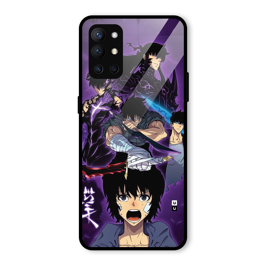 Jinwoo Sung Stance Glass Back Case for OnePlus 9R