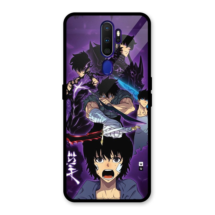 Jinwoo Sung Stance Glass Back Case for Oppo A9 (2020)