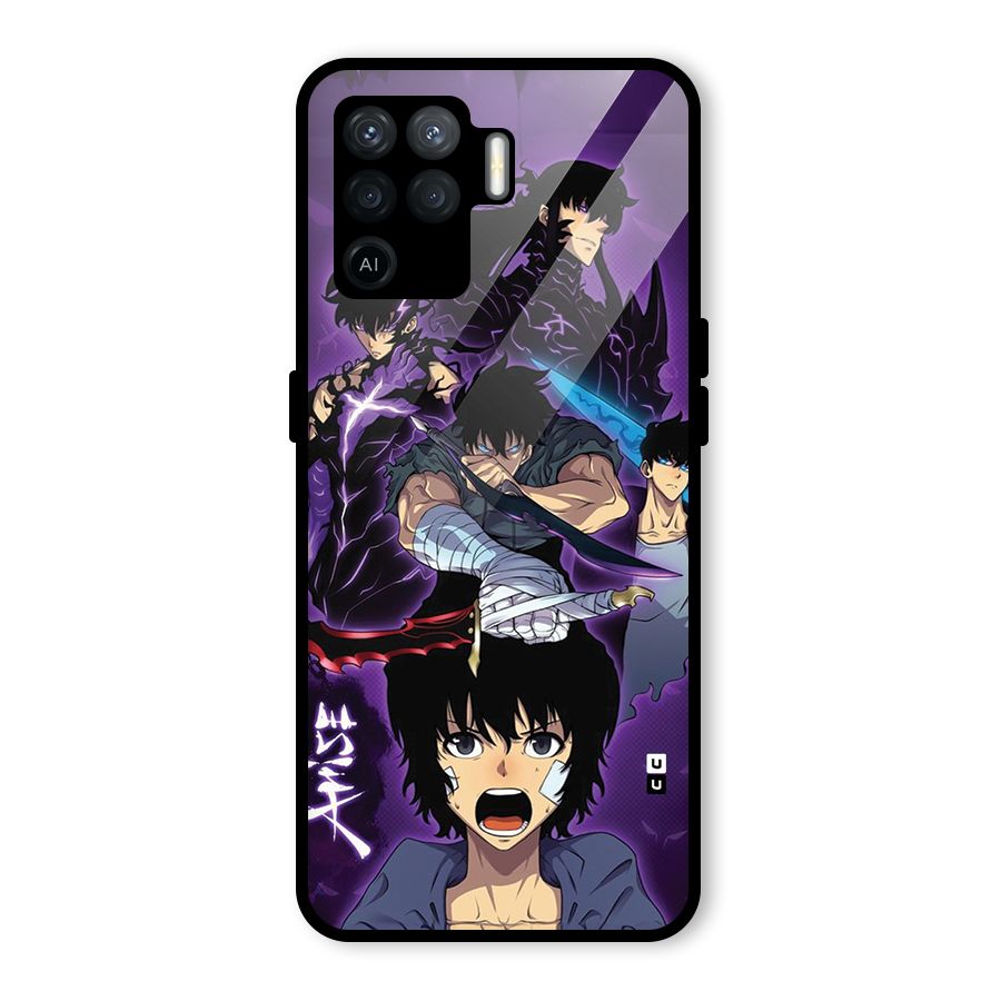 Jinwoo Sung Stance Glass Back Case for Oppo F19 Pro
