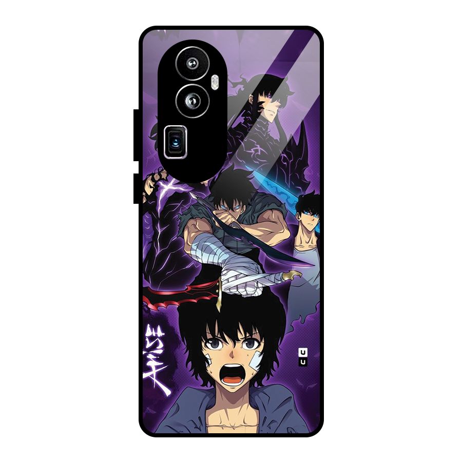 Jinwoo Sung Stance Glass Back Case for Oppo Reno10 Pro Plus