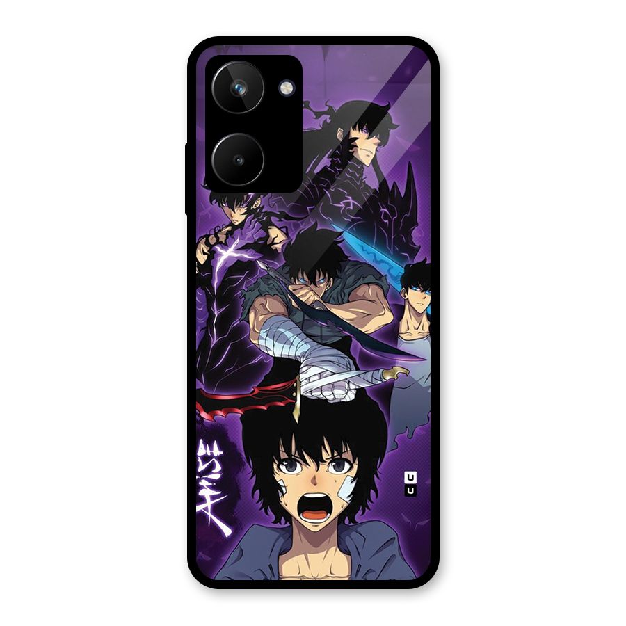 Jinwoo Sung Stance Glass Back Case for Realme 10