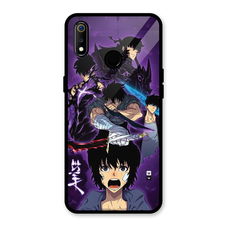 Jinwoo Sung Stance Glass Back Case for Realme 3i