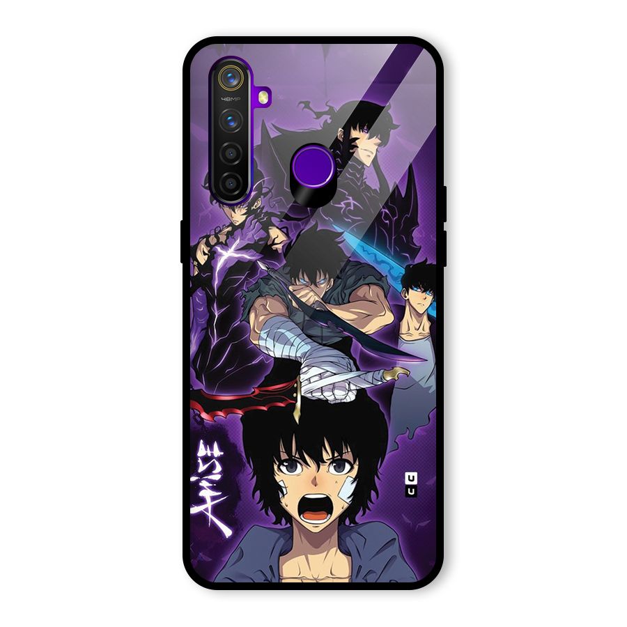 Jinwoo Sung Stance Glass Back Case for Realme 5 Pro
