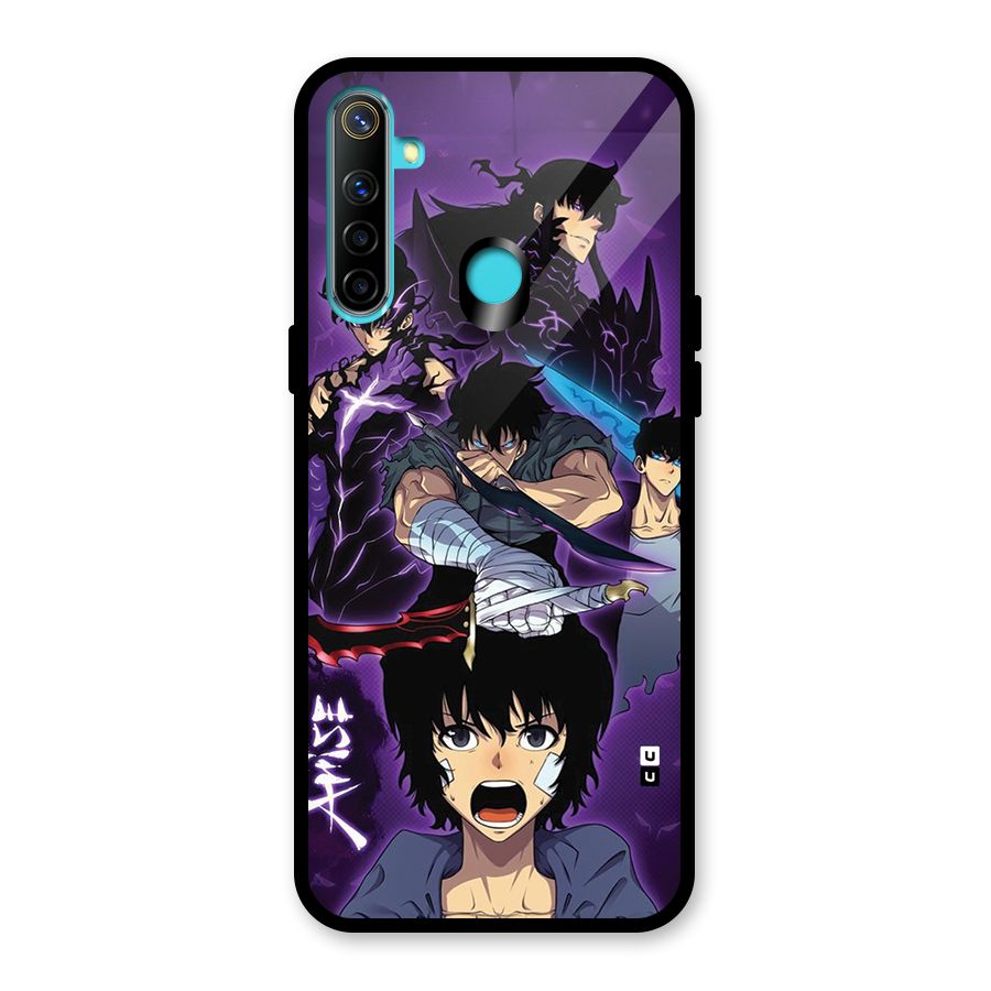 Jinwoo Sung Stance Glass Back Case for Realme 5i