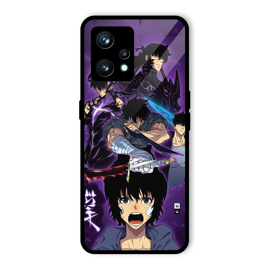 Jinwoo Sung Stance Glass Back Case for Realme 9 Pro Plus 5G