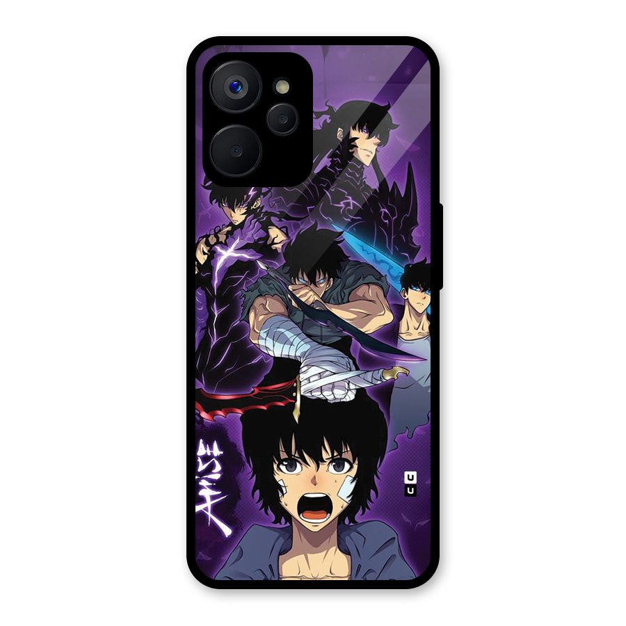 Jinwoo Sung Stance Glass Back Case for Realme 9i 5G