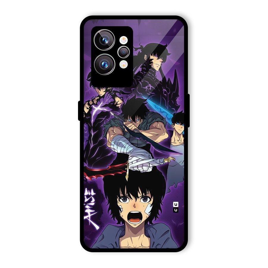 Jinwoo Sung Stance Glass Back Case for Realme GT2 Pro