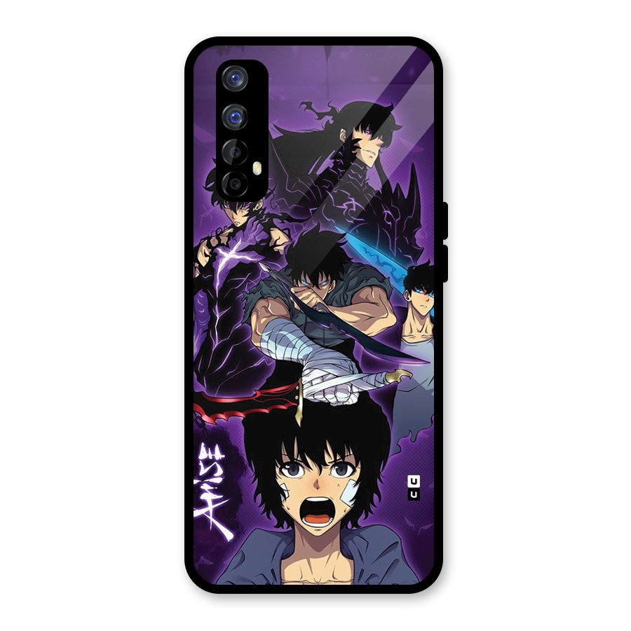 Jinwoo Sung Stance Glass Back Case for Realme Narzo 20 Pro