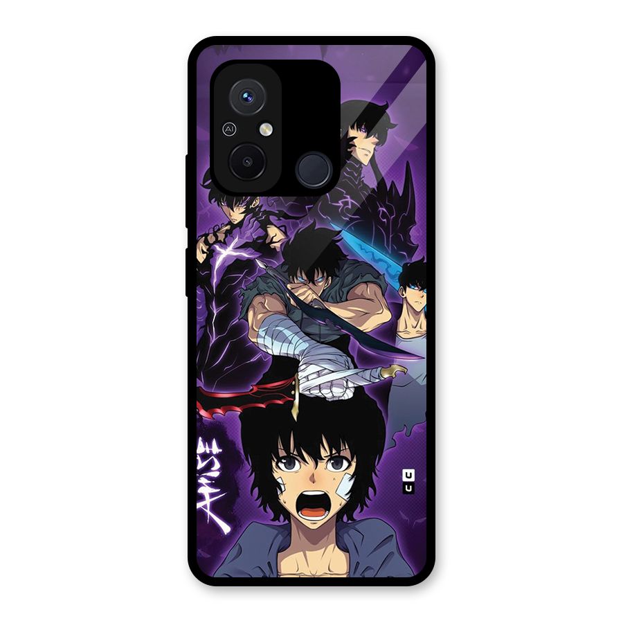 Jinwoo Sung Stance Glass Back Case for Redmi 12C