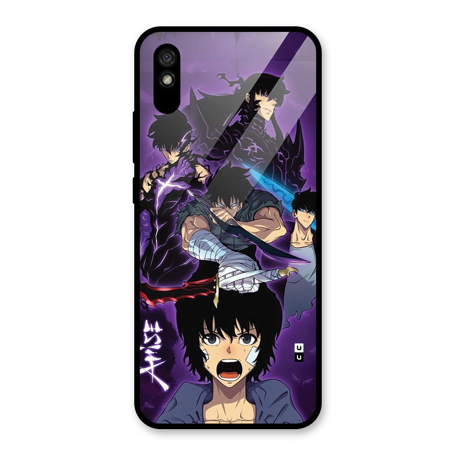 Jinwoo Sung Stance Glass Back Case for Redmi 9A