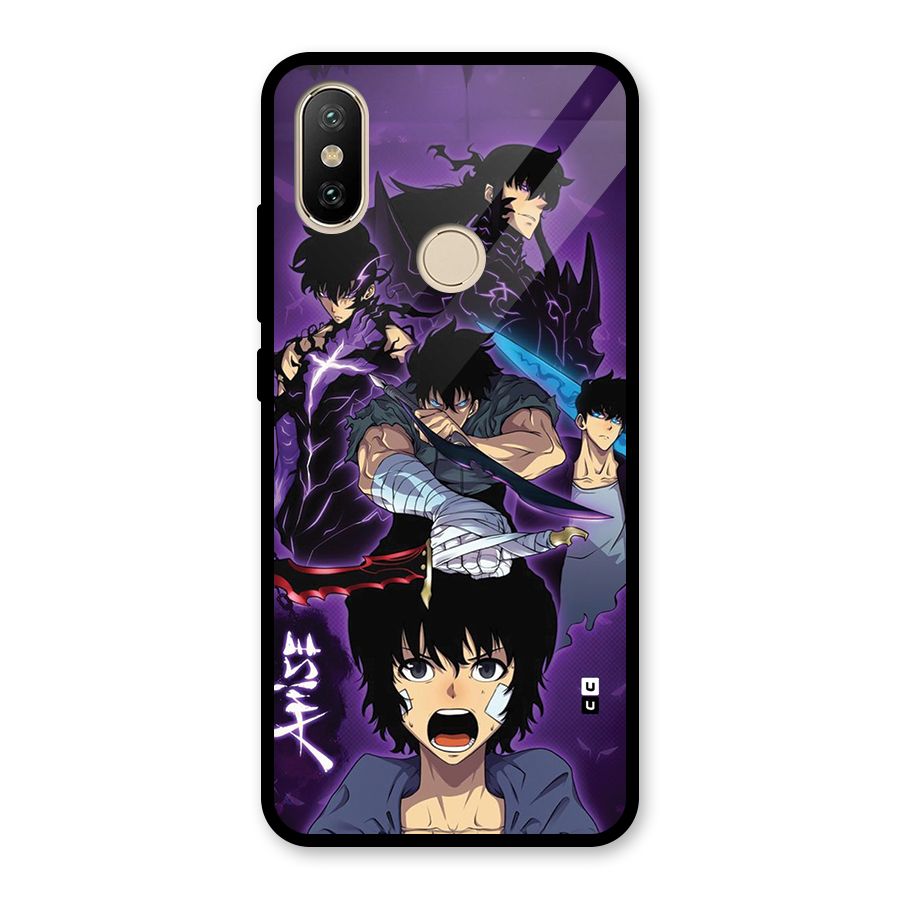 Jinwoo Sung Stance Glass Back Case for Redmi A2
