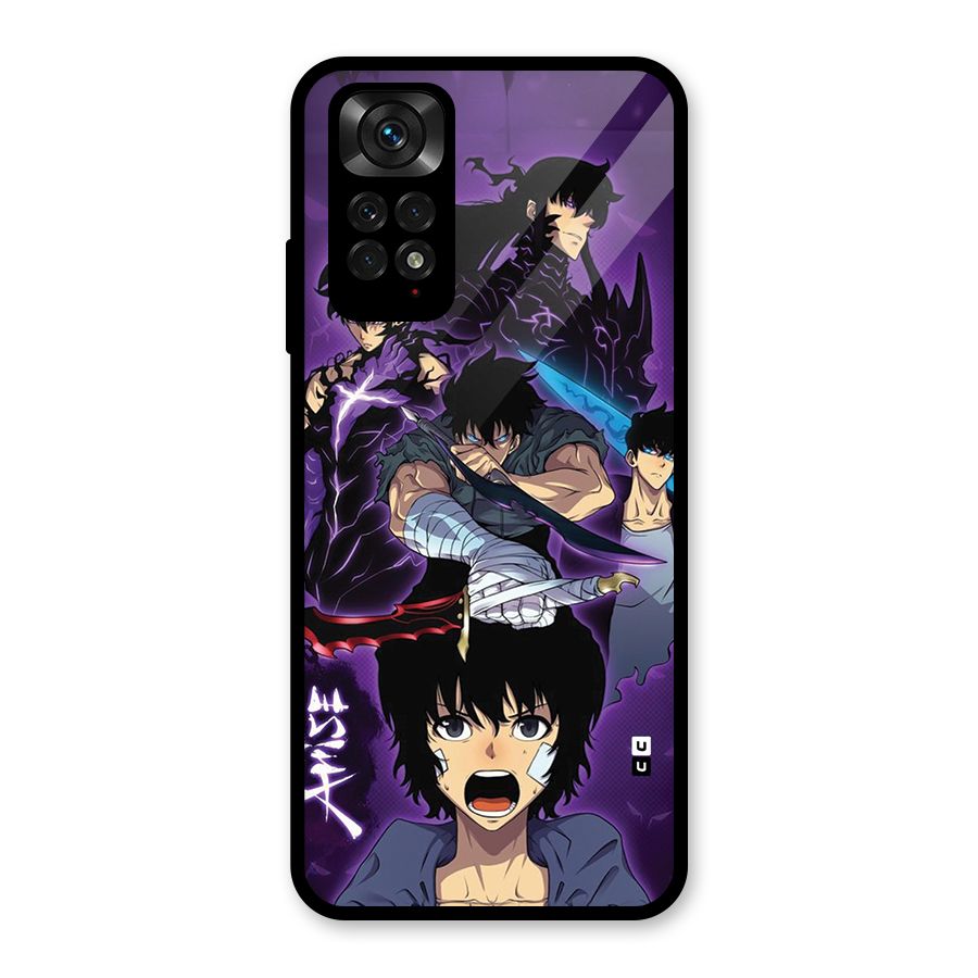 Jinwoo Sung Stance Glass Back Case for Redmi Note 11S