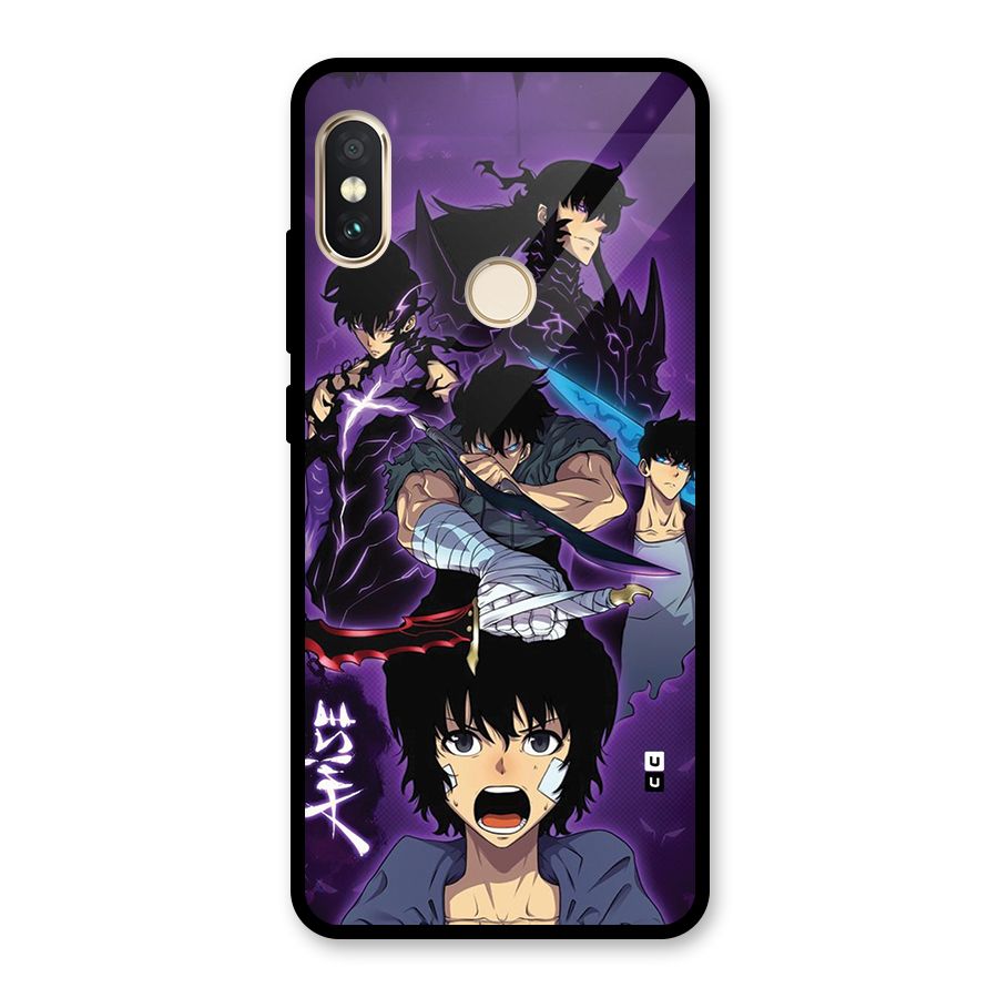 Jinwoo Sung Stance Glass Back Case for Redmi Note 5 Pro