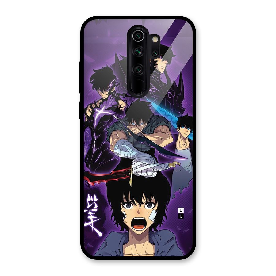 Jinwoo Sung Stance Glass Back Case for Redmi Note 8 Pro