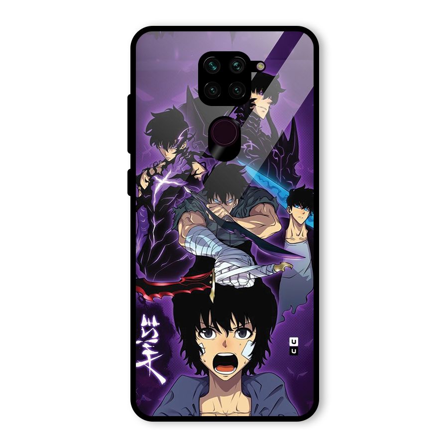 Jinwoo Sung Stance Glass Back Case for Redmi Note 9