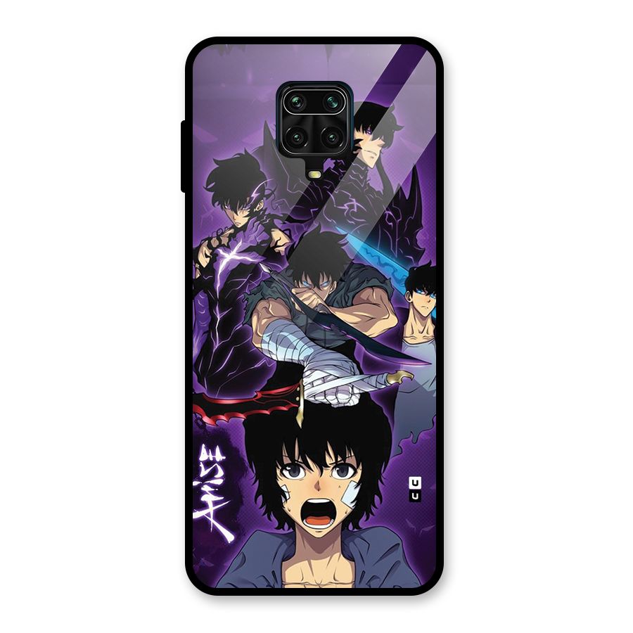 Jinwoo Sung Stance Glass Back Case for Redmi Note 9 Pro
