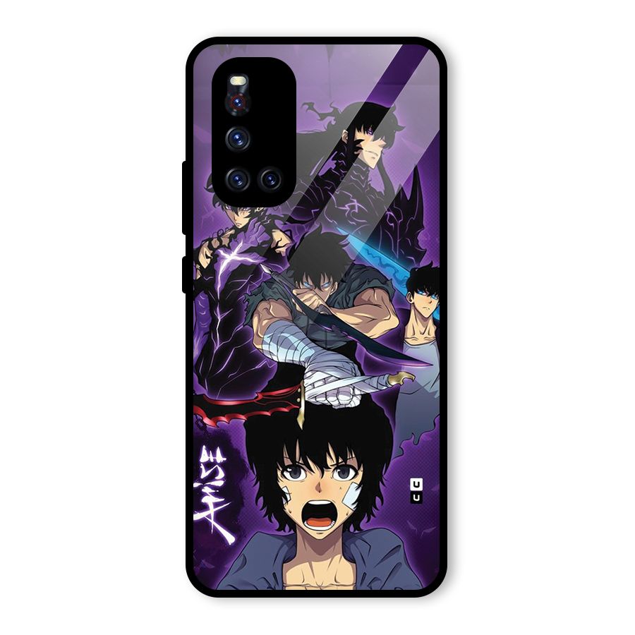 Jinwoo Sung Stance Glass Back Case for Vivo V19