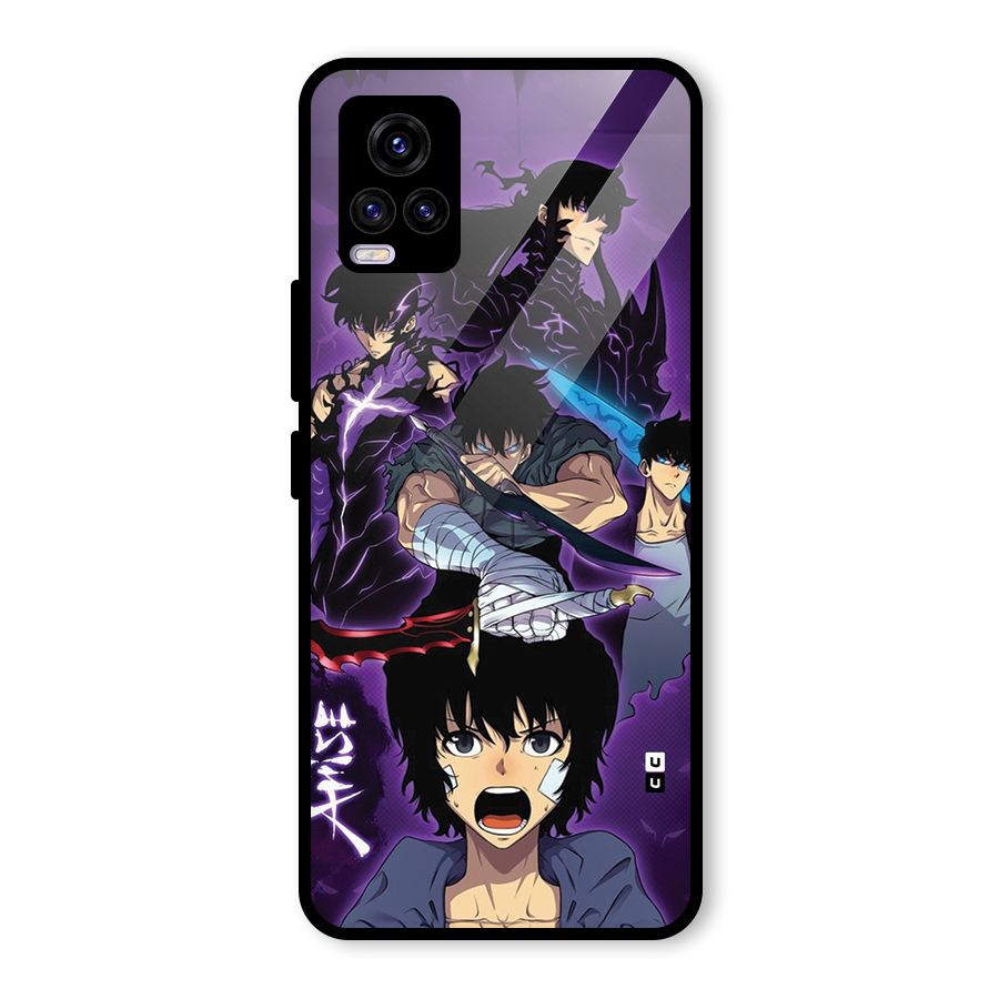 Jinwoo Sung Stance Glass Back Case for Vivo V20 2021