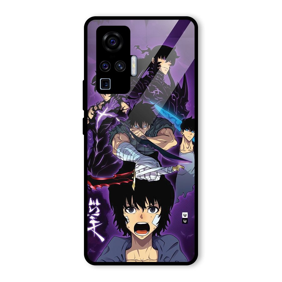 Jinwoo Sung Stance Glass Back Case for Vivo X50 Pro