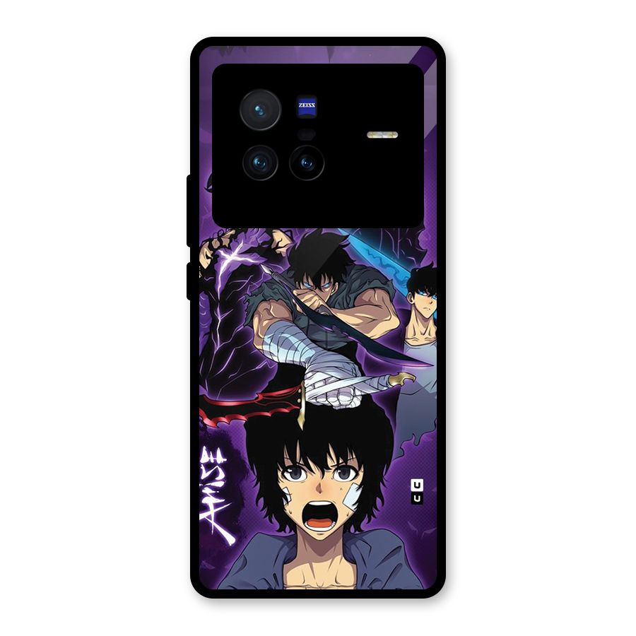 Jinwoo Sung Stance Glass Back Case for Vivo X80