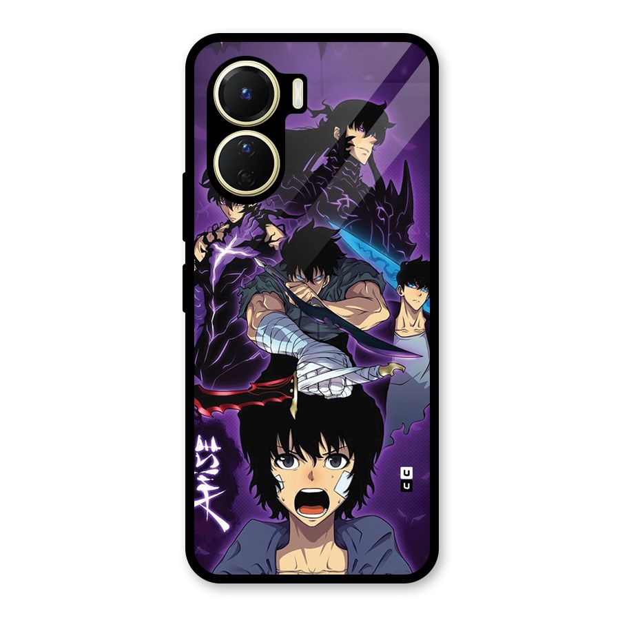 Jinwoo Sung Stance Glass Back Case for Vivo Y16