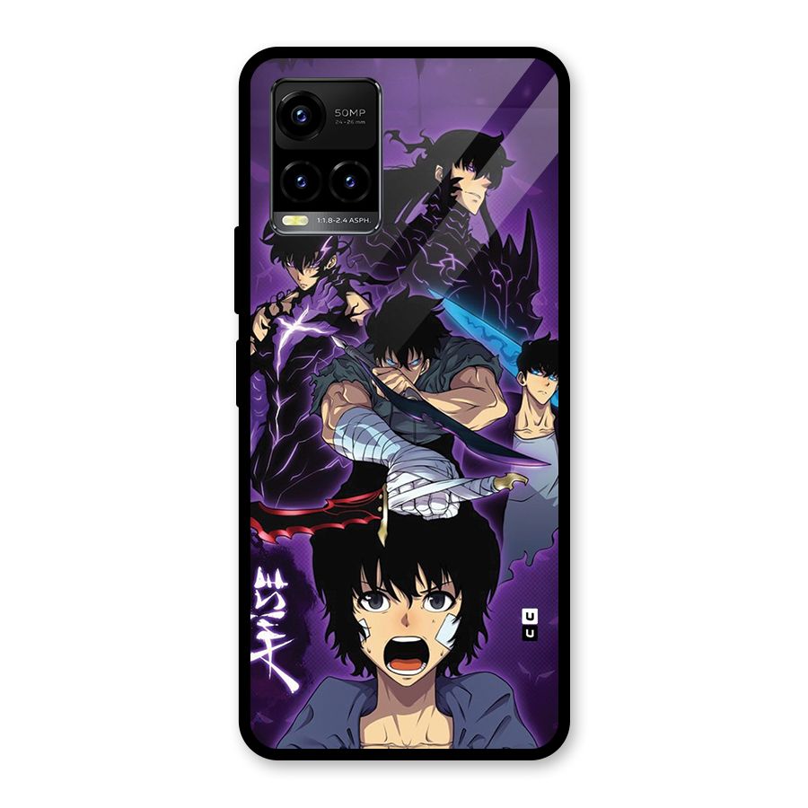 Jinwoo Sung Stance Glass Back Case for Vivo Y21T