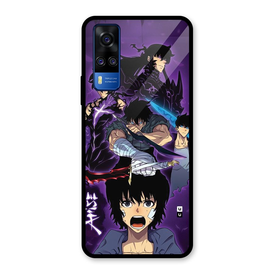Jinwoo Sung Stance Glass Back Case for Vivo Y31
