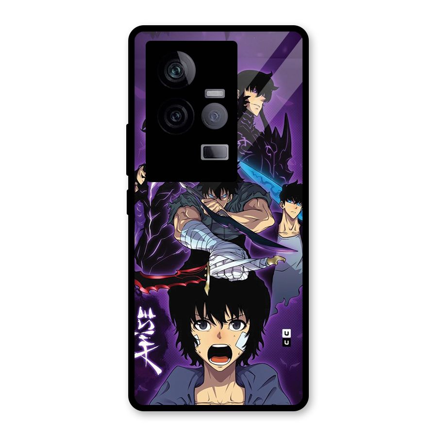 Jinwoo Sung Stance Glass Back Case for Vivo iQOO 11 5G