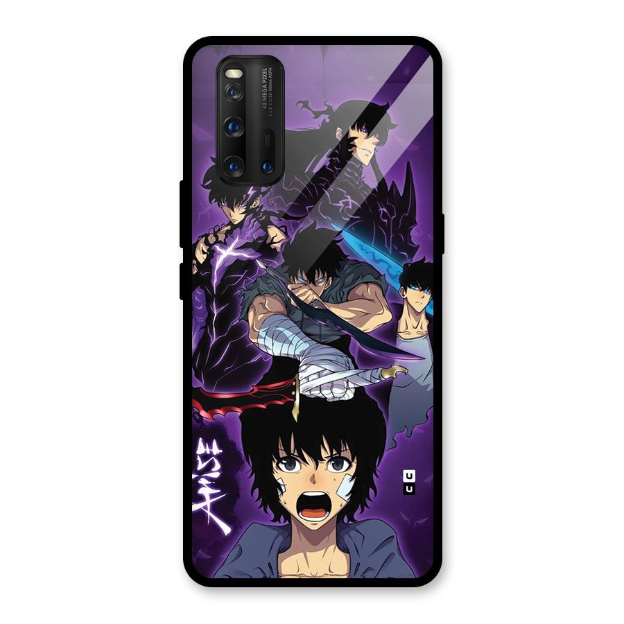 Jinwoo Sung Stance Glass Back Case for Vivo iQOO 3