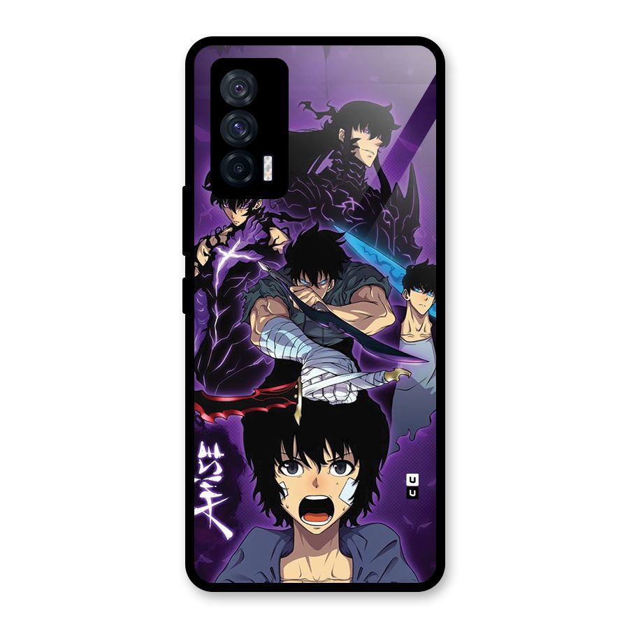 Jinwoo Sung Stance Glass Back Case for Vivo iQOO 7 5G