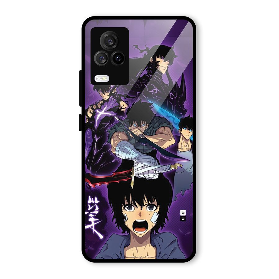 Jinwoo Sung Stance Glass Back Case for Vivo iQOO 7 Legend 5G