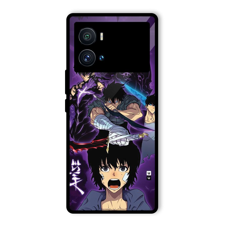 Jinwoo Sung Stance Glass Back Case for Vivo iQOO 9 Pro