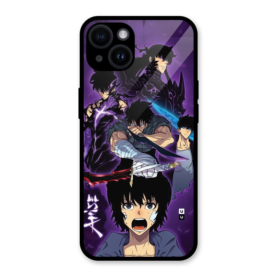 Jinwoo Sung Stance Glass Back Case for iPhone 14