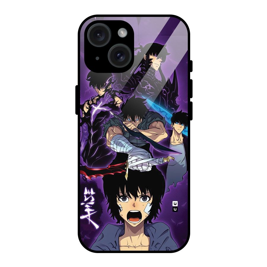 Jinwoo Sung Stance Glass Back Case for iPhone 15