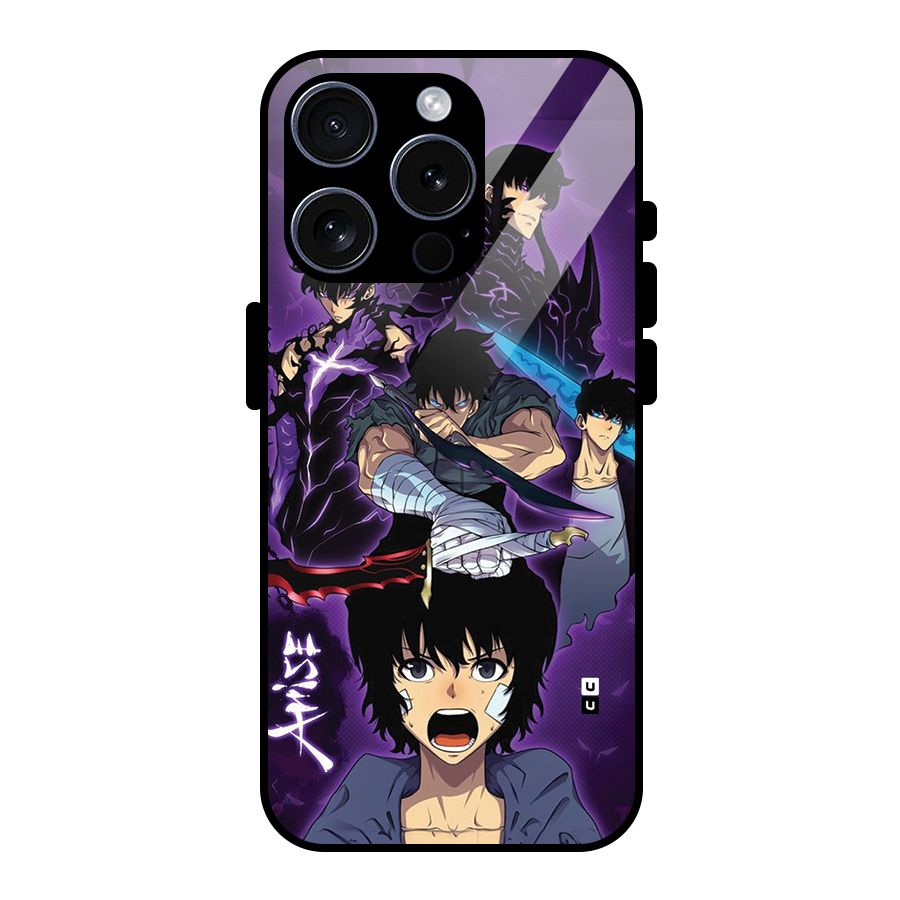 Jinwoo Sung Stance Glass Back Case for iPhone 15 Pro