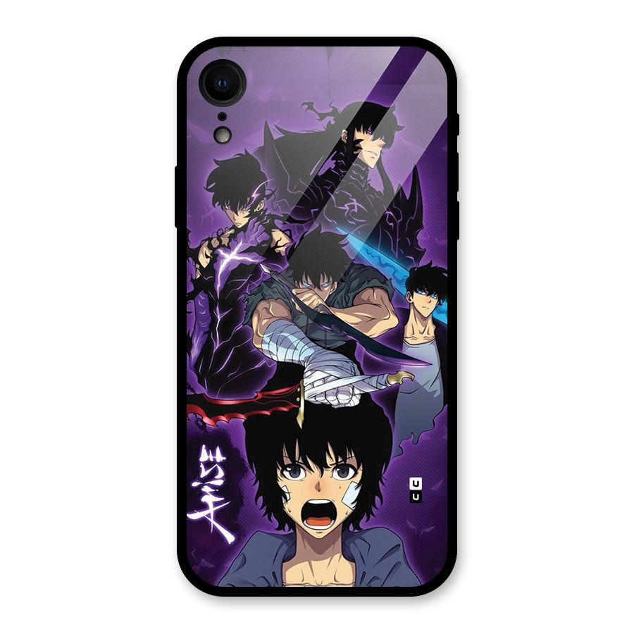 Jinwoo Sung Stance Glass Back Case for iPhone XR