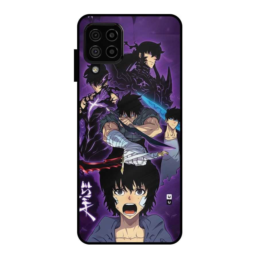 Jinwoo Sung Stance Metal Back Case for Galaxy A22 4G