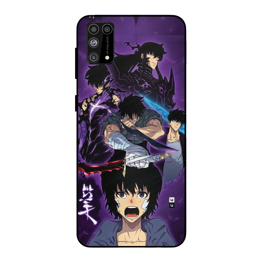 Jinwoo Sung Stance Metal Back Case for Galaxy F41