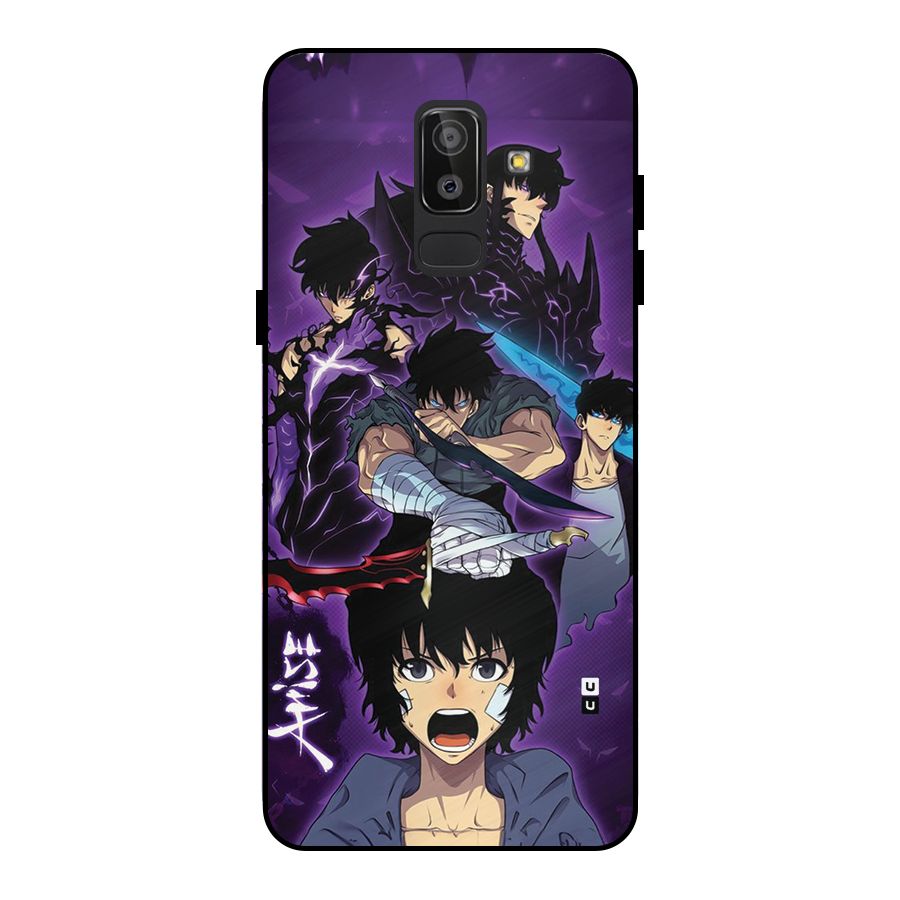 Jinwoo Sung Stance Metal Back Case for Galaxy J8