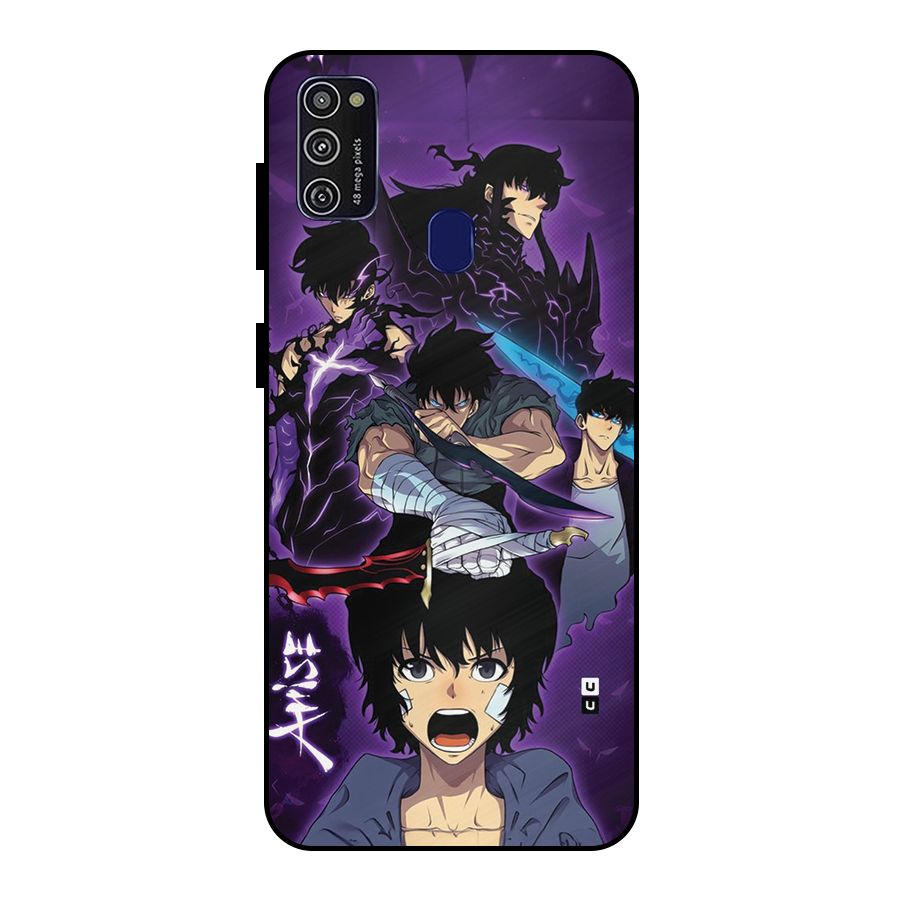 Jinwoo Sung Stance Metal Back Case for Galaxy M30s