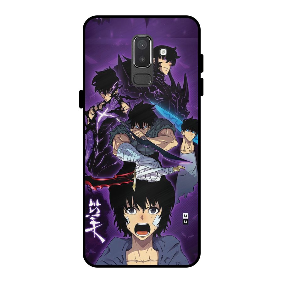 Jinwoo Sung Stance Metal Back Case for Galaxy On8 (2018)