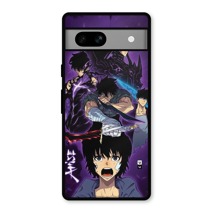 Jinwoo Sung Stance Metal Back Case for Google Pixel 7a