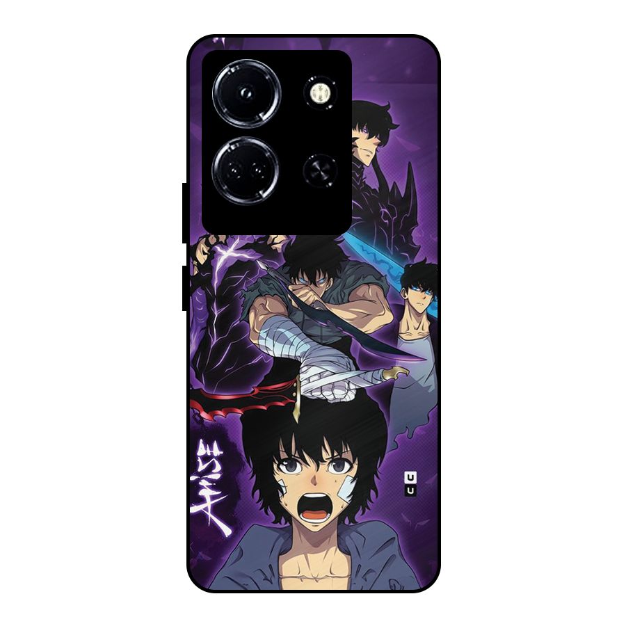 Jinwoo Sung Stance Metal Back Case for Infinix Note 30 5G