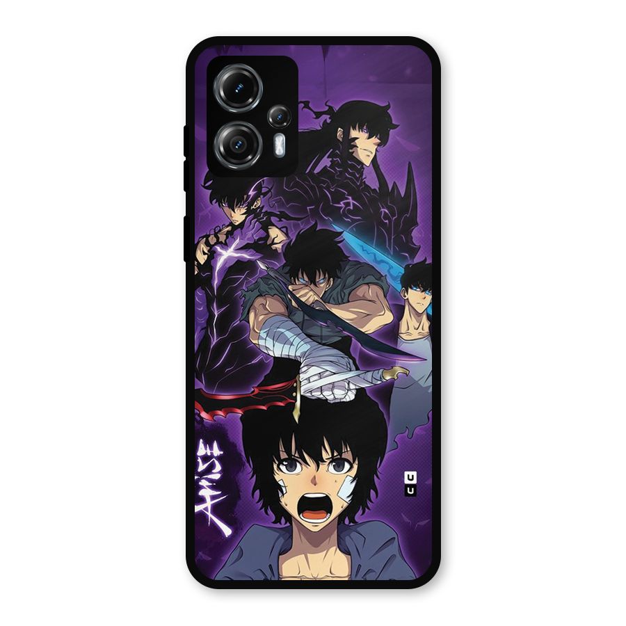 Jinwoo Sung Stance Metal Back Case for Moto G13