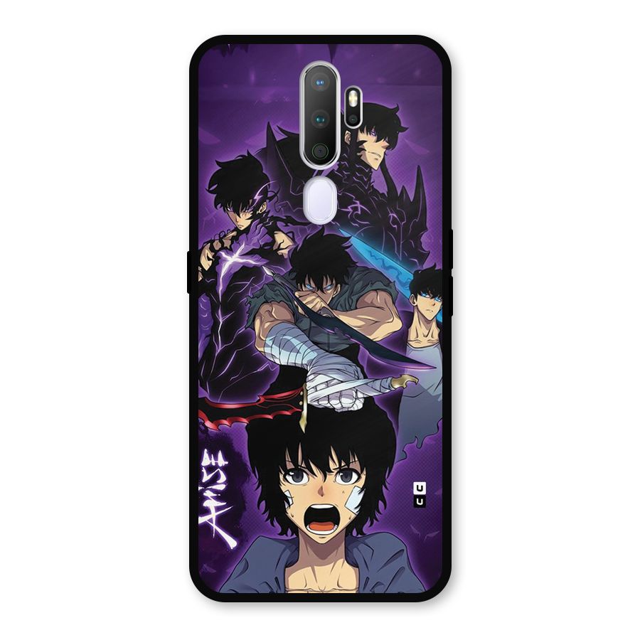 Jinwoo Sung Stance Metal Back Case for Oppo A9 (2020)