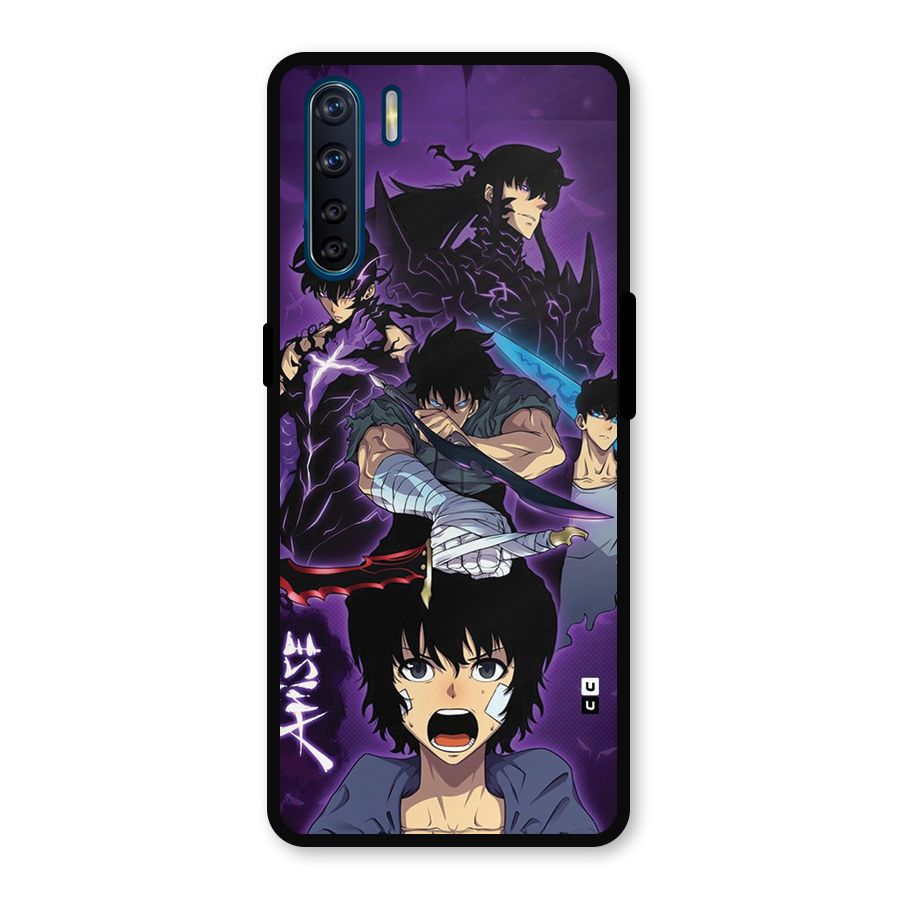 Jinwoo Sung Stance Metal Back Case for Oppo F15