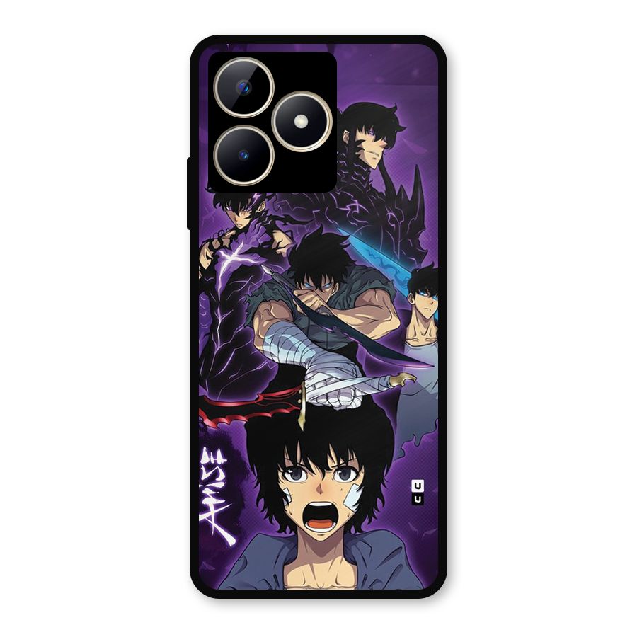 Jinwoo Sung Stance Metal Back Case for Realme C53