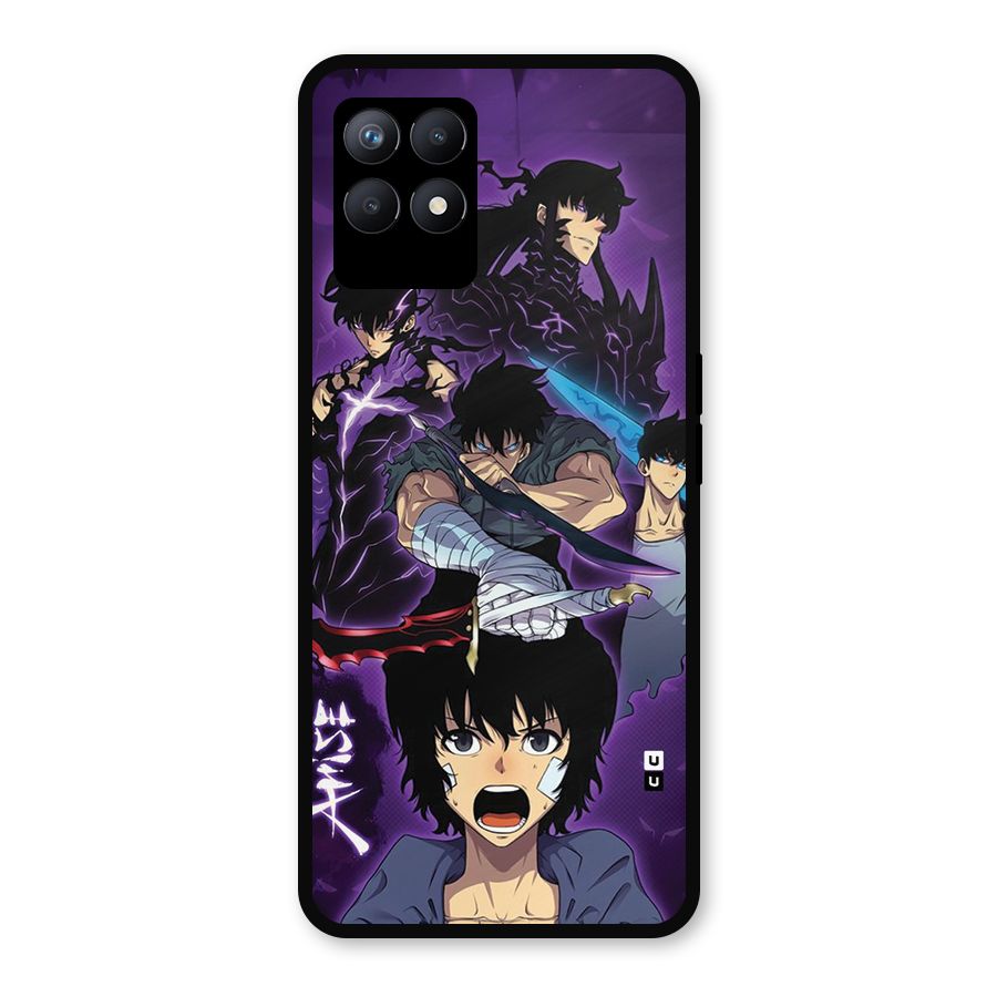 Jinwoo Sung Stance Metal Back Case for Realme Narzo 50