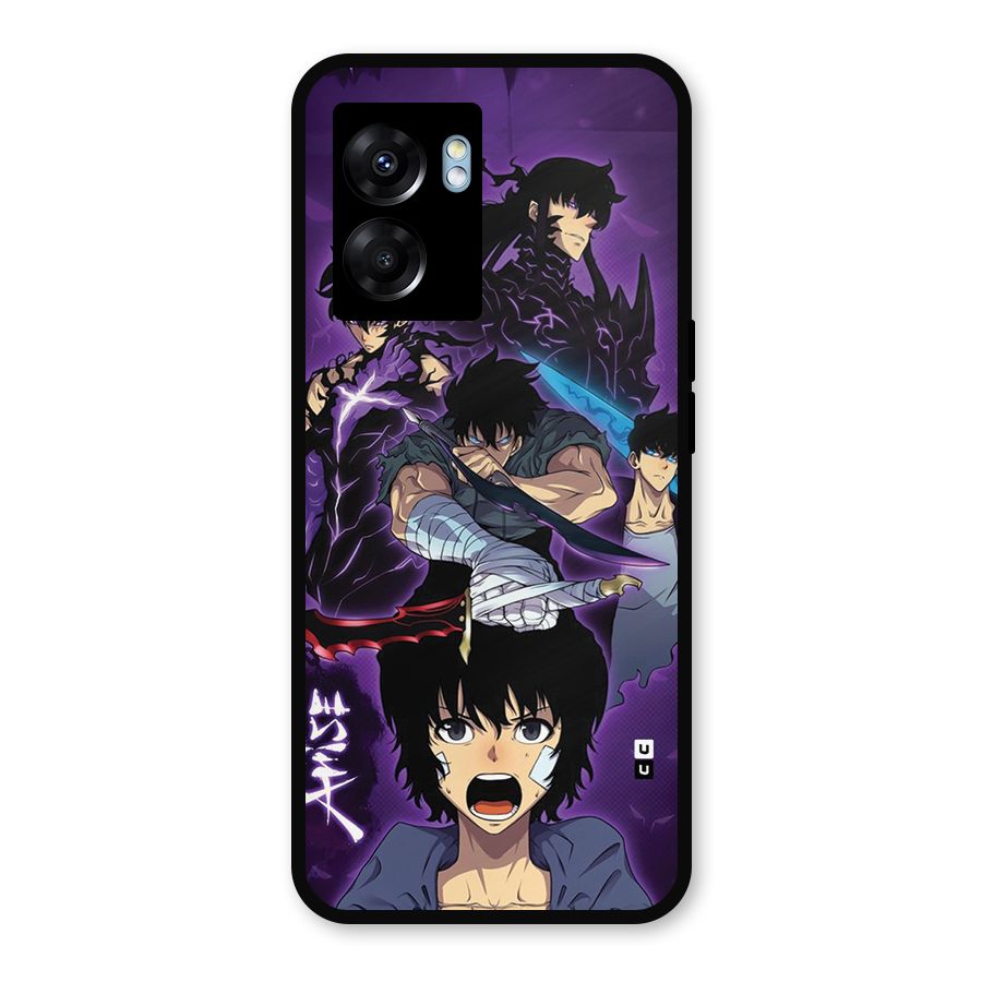 Jinwoo Sung Stance Metal Back Case for Realme Narzo 50 5G