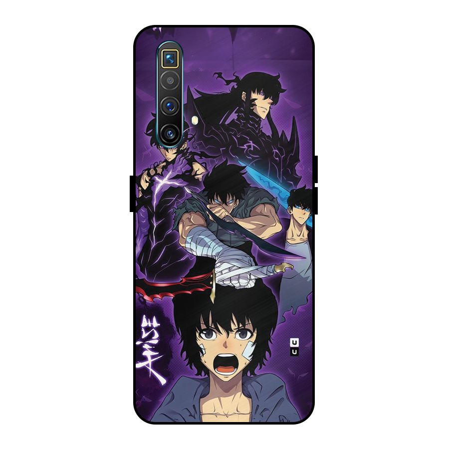 Jinwoo Sung Stance Metal Back Case for Realme X3